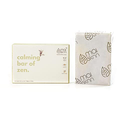 Minty Green Tea Handmade Bathing Soap Bar | Mai Sknn | Calming Bar of Zen | Vegan | Natural Handmade | Cruelty Free | Sulphate & Paraben Free | Preservative free